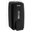 Дозатор жидкого мыла 800мл механический GFmark ART9153 Черный