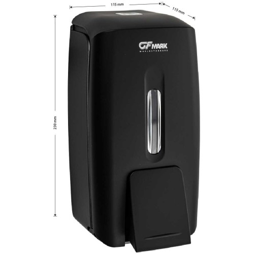 Дозатор жидкого мыла 800мл механический GFmark ART9153 Черный