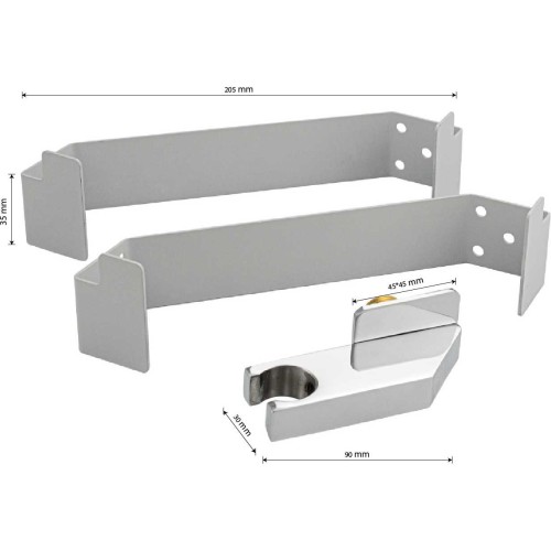 Кронштейн для душа GFmark ART5519 Серый