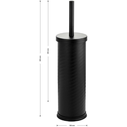 Ёршик для туалета САНАКС ART7022 Черный