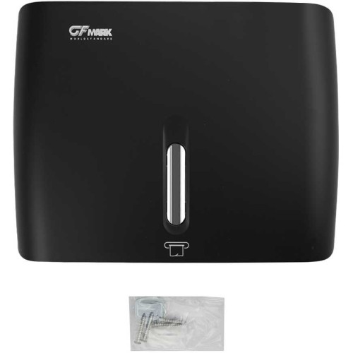 Диспенсер для бумажного полотенца Z сложения GFmark ART9151 Черный
