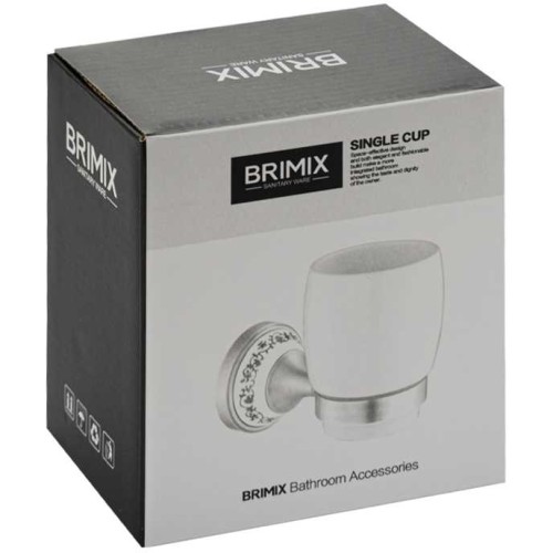 Стакан для зубных щёток BRIMIX ART94005 Бронза