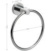 Полка для полотенец GFmark ART79147 Хром