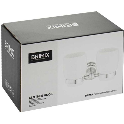 Стакан для зубных щёток BRIMIX ART94160 Бронза