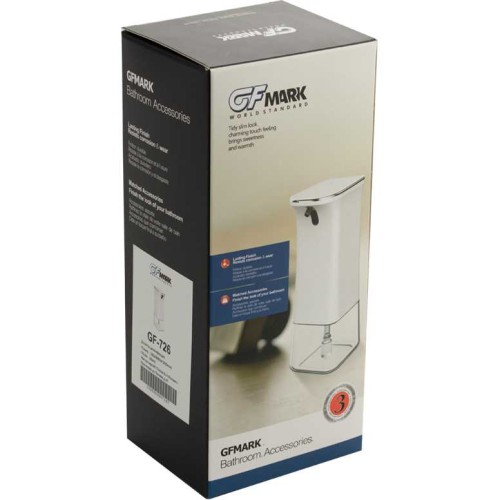 Дозатор антисептика 350мл сенсорный GFmark ART726 Белый
