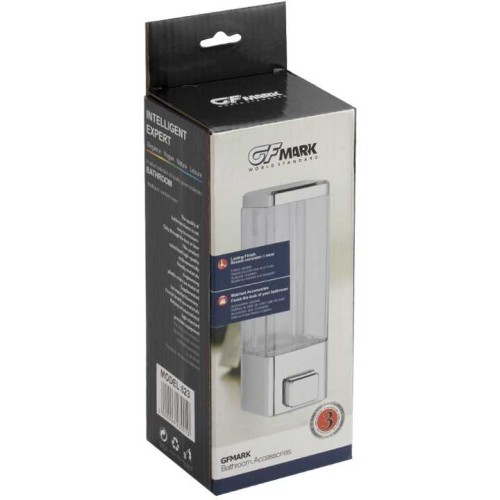 Дозатор жидкого мыла 250мл механический GFmark ART623 Хром