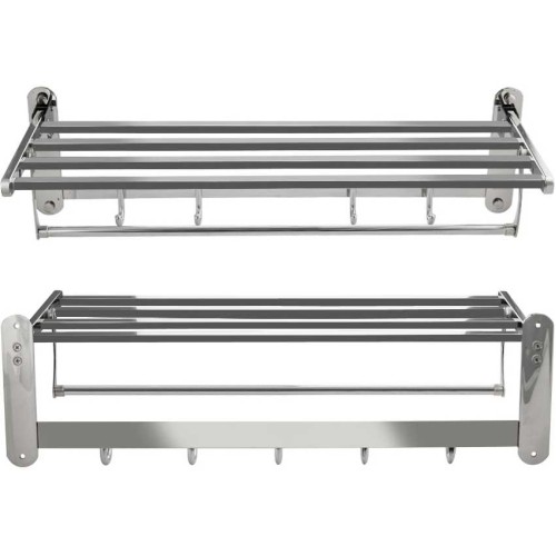 Полка для полотенец GFmark ART1040 Хром