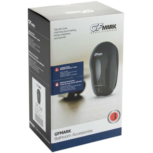 Дозатор жидкого мыла 1000мл сенсорный GFmark ART722 Черный