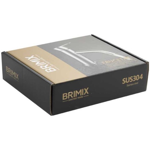 Смеситель для раковины BRIMIX ART9350 Сатин