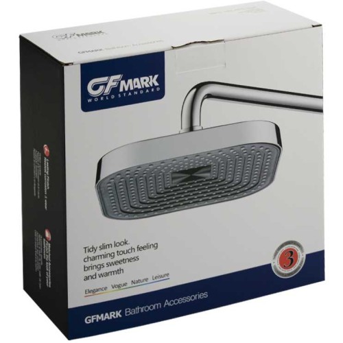 Тропический душ 255мм GFmark ART6156 Хром