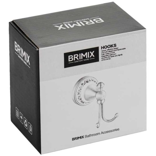 Крючок для полотенец BRIMIX ART94114 Бронза