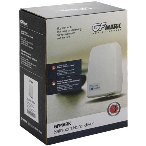Сушилка для рук 1200Вт GFmark ART6904 Белый