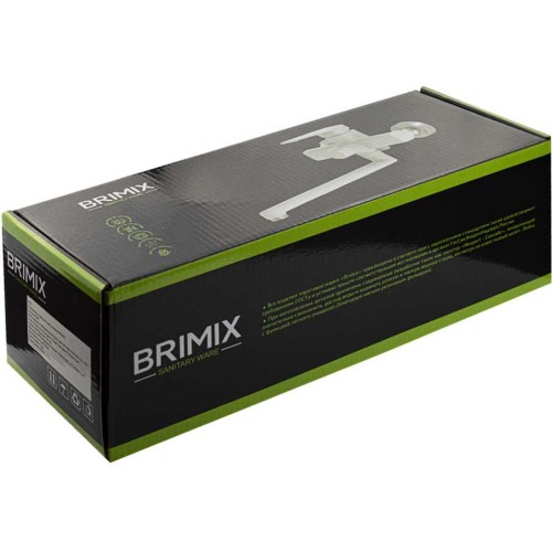 Смеситель для ванны BRIMIX ART5565 Белый