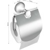 Держатель туалетной бумаги МАГНУС ART85003 Хром