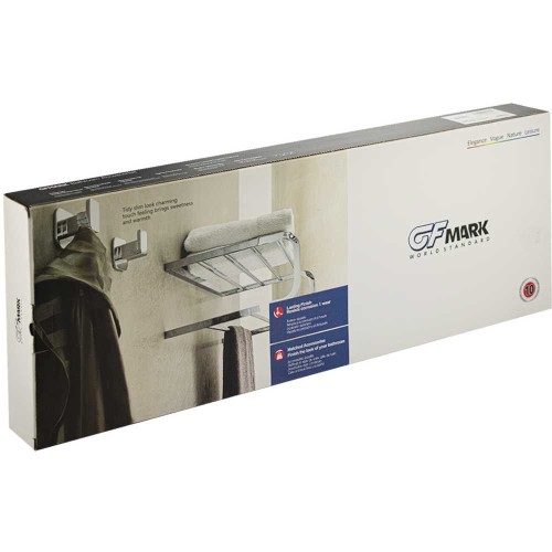 Полка для полотенец GFmark ART82142 Черный