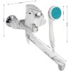 Смеситель для ванны BRIMIX ART556-M Белый Мрамор