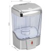 Дозатор жидкого мыла 600мл сенсорный GFmark ART647 Хром