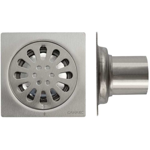 Трап для душа 100х100мм САНАКС ART1190 Сатин