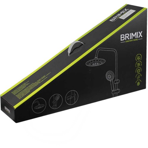 Душевая система BRIMIX ART81745 Черный