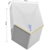 Сушилка для рук V-винблейд 1000Вт GFmark ART6860 Белый
