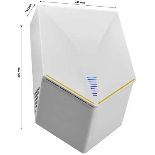 Сушилка для рук V-винблейд 1000Вт GFmark ART6860 Белый