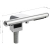 Смеситель для раковины с сушилкой рук GFmark ART6858 Хром