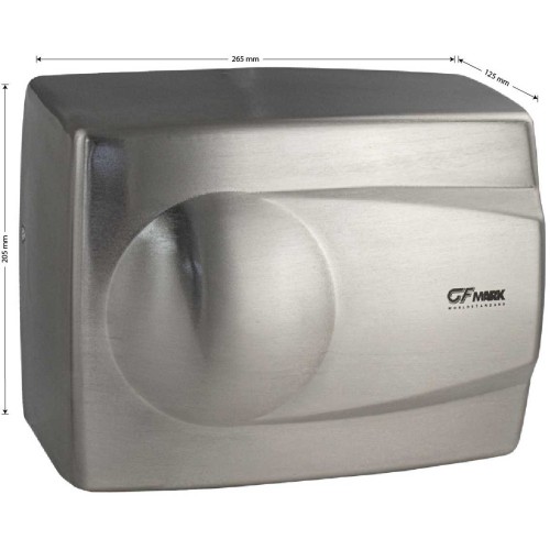 Сушилка для рук 1500Вт GFmark ART6910 Сатин