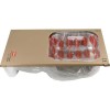 Мойка врезная 78х48 см, правая, толщина, 0,8 мм,, с сифоном FABIA ART62322R Хром