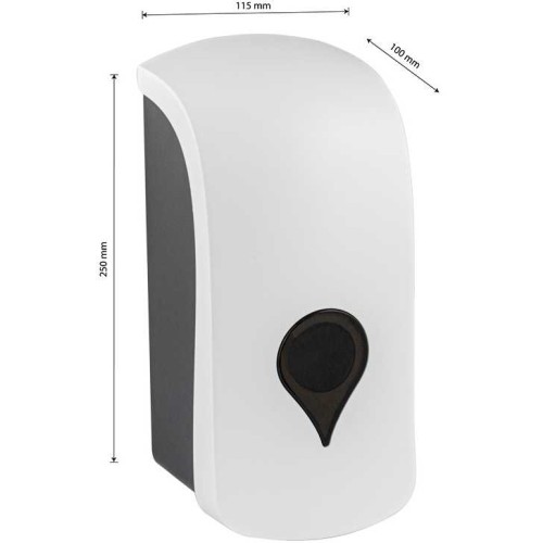 Дозатор жидкого мыла 1000мл механический GFmark ART635 Белый