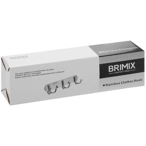 Крючок для полотенец BRIMIX ART513 Хром