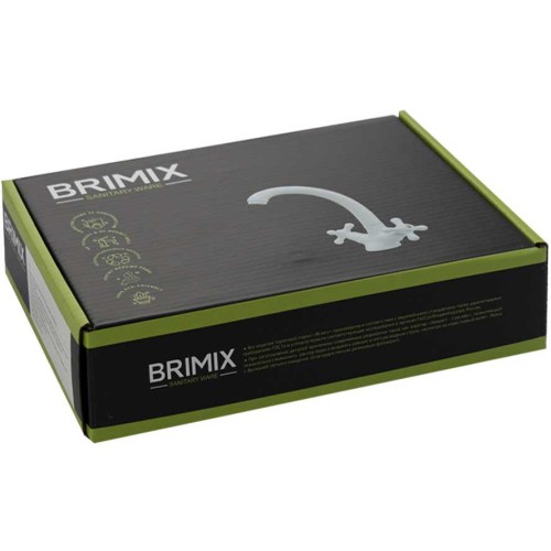 Смеситель для кухни BRIMIX ART4409 Белый