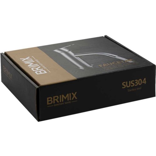 Смеситель для раковины BRIMIX ART9351 Сатин