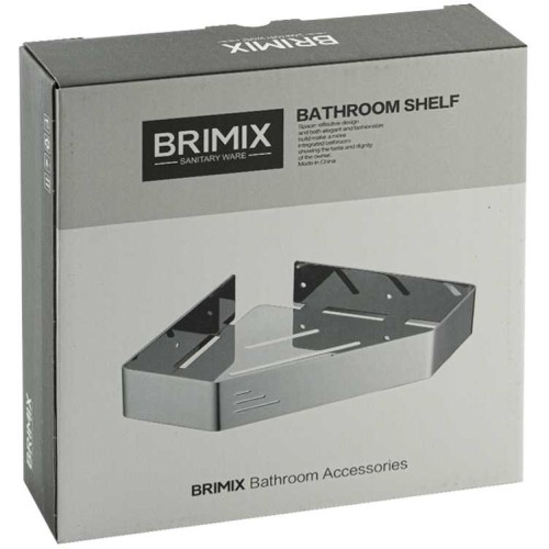 Полка для ванны BRIMIX ART5689 Хром
