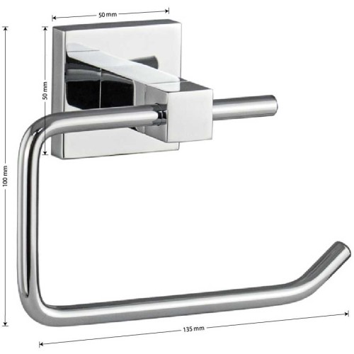 Держатель туалетной бумаги GFmark ART84002 Хром