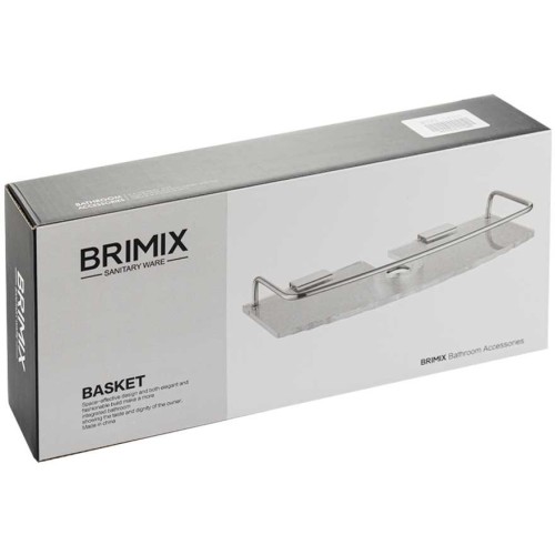 Полка для ванны BRIMIX ART14101 Хром