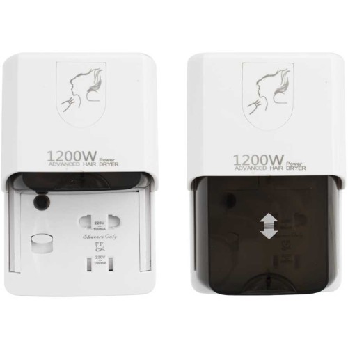 Фен для волос настенный 1200Вт GFmark ART6812 Белый