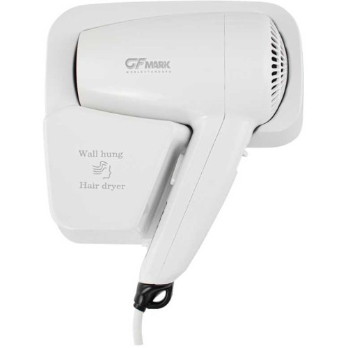 Фен для волос настенный 1200Вт GFmark ART6815 Белый