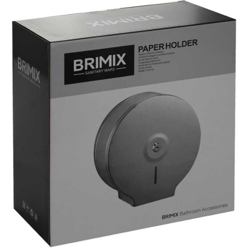 Диспенсер для туалетной бумаги BRIMIX ART9920 Черный
