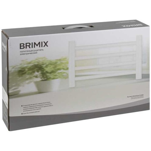 Полотенцесушитель электрический, 500 х 300 х 85 мм BRIMIX ART08120W Белый