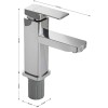 Смеситель для раковины GFmark ART5976 Хром