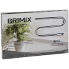Полотенцесушитель электрический, Z - образный, 500 х 310 х 80 мм BRIMIX ARTBK112 Хром