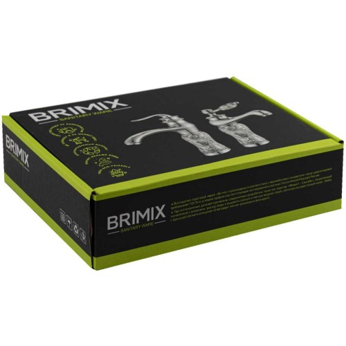 Смеситель для раковины BRIMIX ART1661 Хром