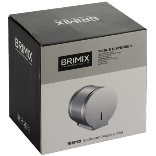Диспенсер для туалетной бумаги BRIMIX ART9199 Сатин