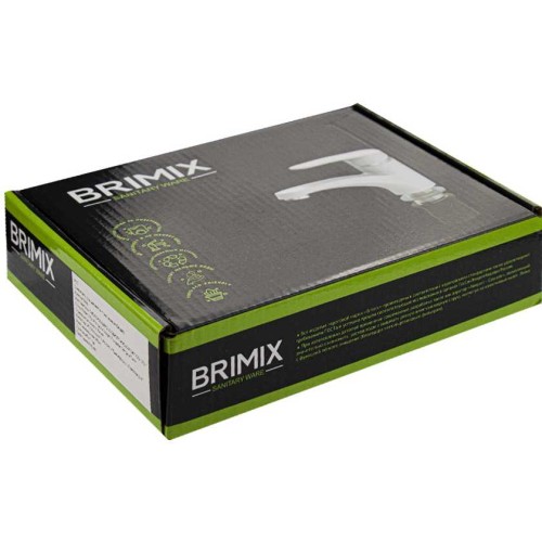 Смеситель для раковины BRIMIX ART5995 Белый