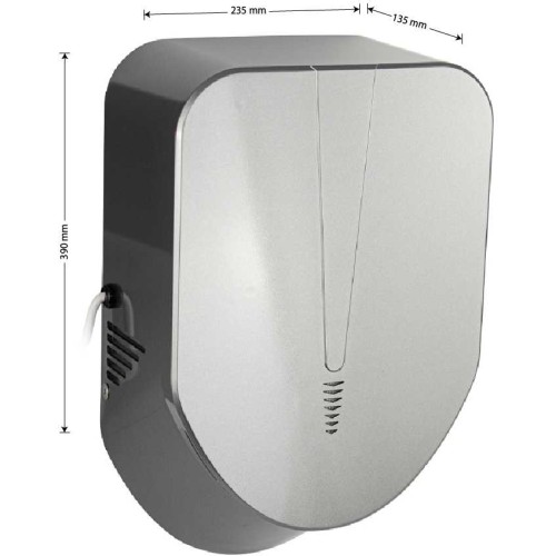 Сушилка для рук V-винблейд 1500Вт GFmark ART6852-S Серый