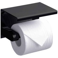 Держатель туалетной бумаги RUSH Edge ED77141 Black 