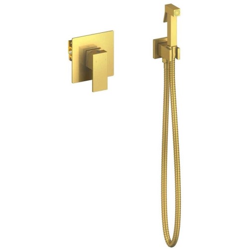 Гигиенический душ встраиваемый Timo Selene 2089/17SM золото матовое