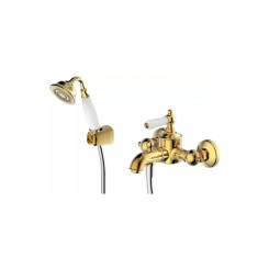 Смеситель для ванны Bravat Art F675109G-B золото