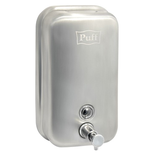 Дозатор для жидкого мыла из нерж стали матовый PUFF-8615m хром матовый 1000 мл 1402.097