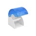 Диспенсер туалетной бумаги малый PUFF-7105 синий пластиковый 1402.105